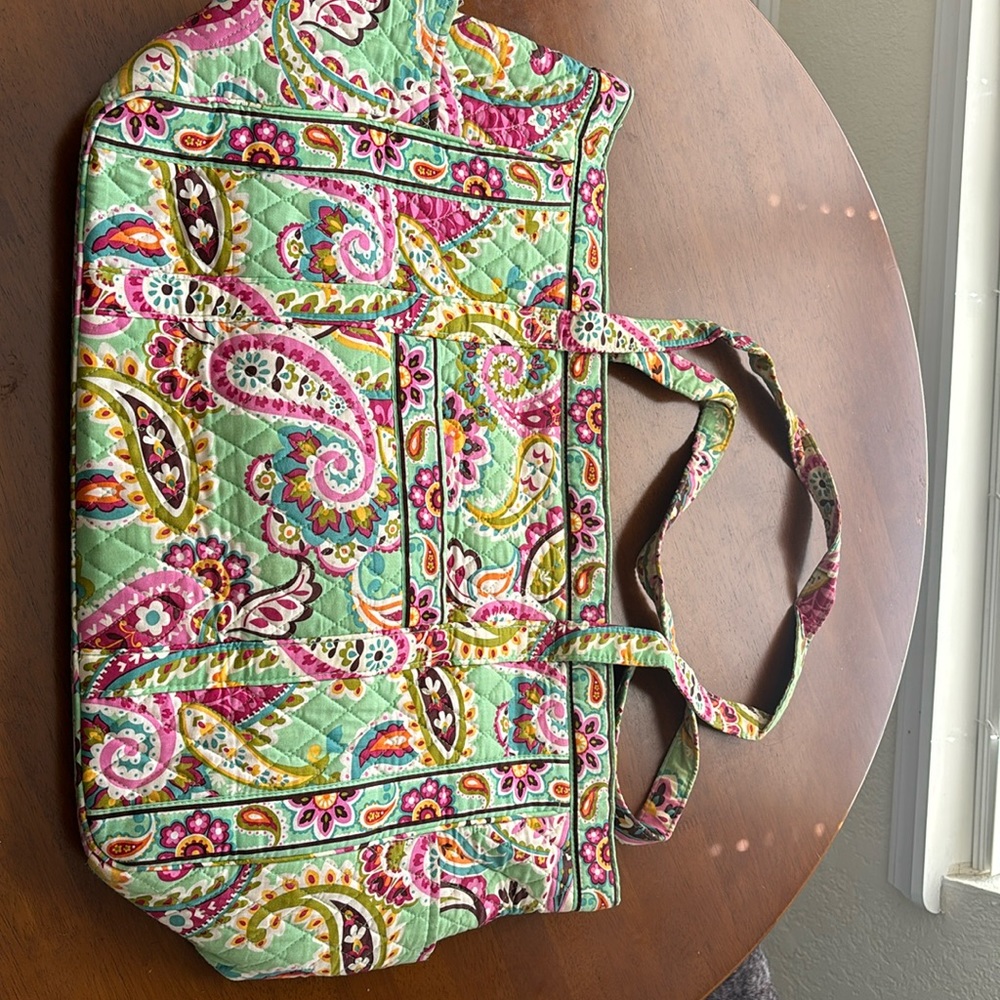 Like New Vera Bradley Large Tutti Frutti Tote